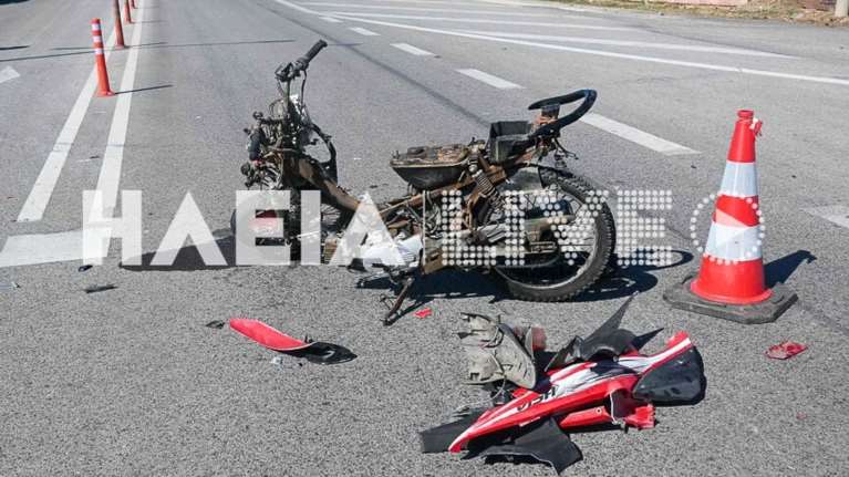 Εθνική οδός Πατρών-Πύργου: Νεκρός 57χρονος μοτοσικλετιστής μετά τη σύγκρουση με ΙΧ