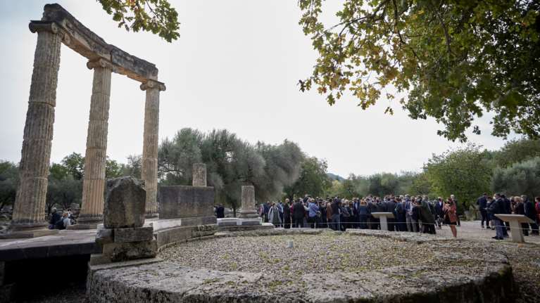 H Αρχαία Ολυμπία στην... Times Square της Νέας Υόρκης [βίντεο]