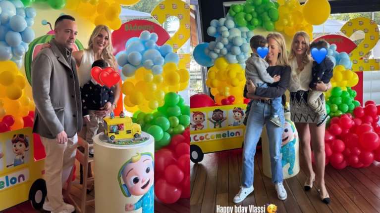 Κωνσταντίνα Σπυροπούλου: Το ξεχωριστό πάρτι γενεθλίων του γιου της, Βλάσση, και οι αγκαλιές με τον Βασίλη Σταθοκωστόπουλο [εικόνες]