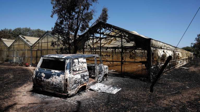 Φωτιά στη Χίο: Μαύρισε από τη στάχτη το νησί - Χάρτης του Copernicus αποκαλύπτει το μέγεθος της καταστροφής