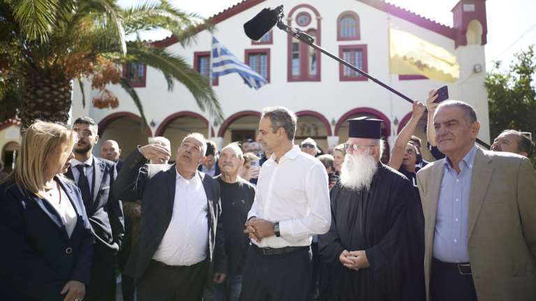 Μητσοτάκης από Λήμνο: Διορθώσαμε μια αδικία με τη μείωση του ΦΠΑ στο Βόρειο και το Νότιο Αιγαίο