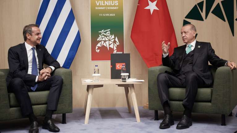 Ερντογάν για συνάντηση με Μητσοτάκη: &quot;Μαζί θέλουμε να κάνουμε βήματα προς θετική κατεύθυνση&quot;