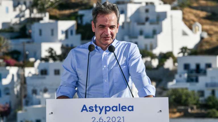 Μητσοτάκης: Η Αστυπάλαια κεντρικός πυλώνας της πράσινης μετάβασης