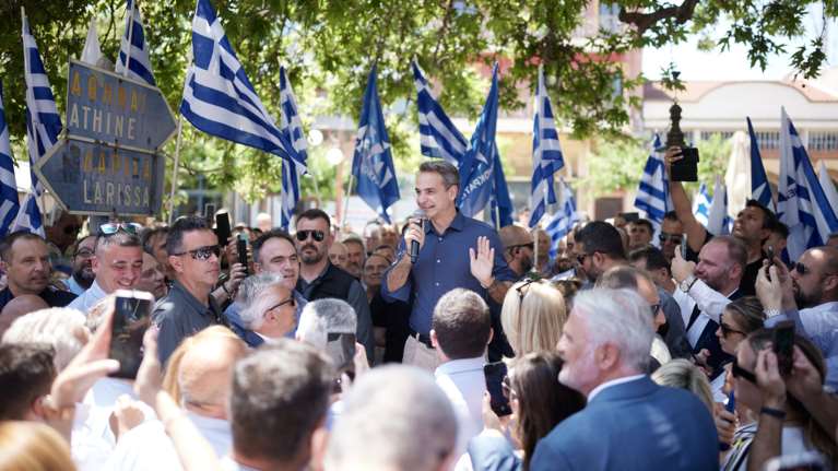 Μητσοτάκης στη Στυλίδα: &quot;Οι πολίτες είπαν όχι στην τοξικότητα, όχι στη χυδαιότητα, όχι στο διχασμό&quot;