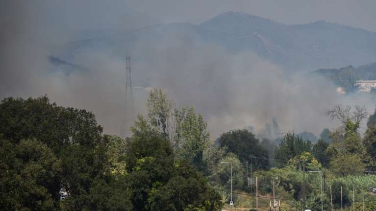 Μαγνησία: Φωτιά στους Αγίους Θεοδώρους – Εκκενώθηκε σχολείο