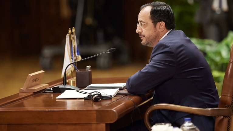 Κύπρος: Πακέτο οκτώ σημείων κατέθεσε στη συνάντηση με τον Τατάρ ο Χριστοδουλίδης
