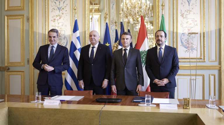 Μητσοτάκης: Ελλάδα και Κύπρος πυλώνες σταθερότητας στην ανατολική Μεσόγειο - Πολύ σημαντική η γαλλική παρουσία