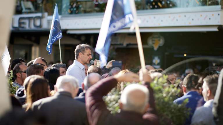 Κυριάκος Μητσοτάκης από Αγρίνιο: Στο debate θα πέσουν οι μάσκες γιατί θα είμαστε όλοι μαζί οι πολιτικοί αρχηγοί