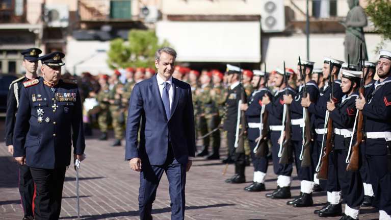 Στα Χανιά ο Κυριάκος Μητσοτάκης: Η χώρα μας πυλώνας σταθερότητας σε μια ταραγμένη γειτονιά