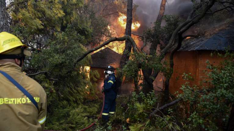 Πολύ υψηλός κίνδυνος πυρκαγιάς σήμερα Τρίτη : Ο &quot;χάρτης&quot; της Πολιτικής Προστασίας