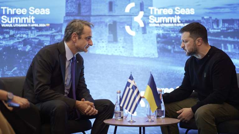 Μητσοτάκης σε Ζελένσκι σε τηλεφωνική συνομιλία: Θα συνεχίσουμε να στηρίζουμε την Ουκρανία