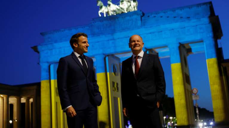 Κοινό μέτωπο Σολτς - Μακρόν: &quot;Ο πόλεμος στην Ουκρανία έχει σφυρηλατήσει και πάλι την Ευρώπη&quot;