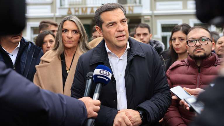 Τσίπρας από Φλώρινα: Όρος επιβίωσης η μείωση του ειδικού φόρου κατανάλωσης στα καύσιμα