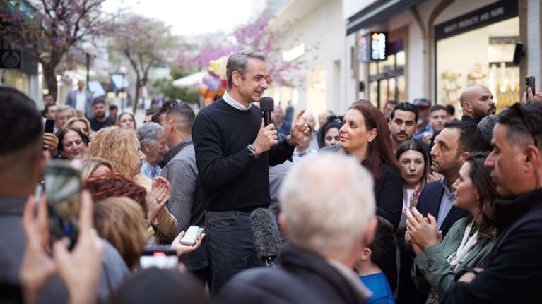 Μητσοτάκης από Ρόδο: Η ΝΔ θα κερδίσει τις ευρωεκλογές με μεγάλη διαφορά - Δεν έχουμε κατεβάσει τα μολύβια