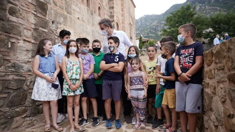 Μητσοτάκης: Ανοίγει άμεσα η πλατφόρμα για τον εμβολιασμό των παιδιών 12-15 ετών