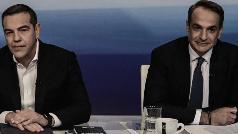 Ο Μητσοτάκης ονειρεύεται αυτοδυναμία και αναβιώνει τον &quot;μπαμπούλα&quot; του Τσίπρα για να μαζέψει τους αναποφάσιστους