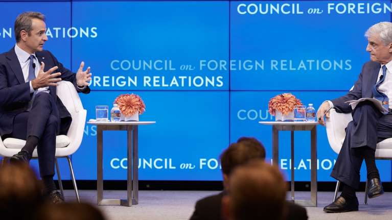 Μητσοτάκης στη Νέα Υόρκη: Δύσκολο να φανταστώ πώς η σχέση μας θα επανέλθει όσο η Τουρκία συμπεριφέρεται έτσι [Βίντεο]