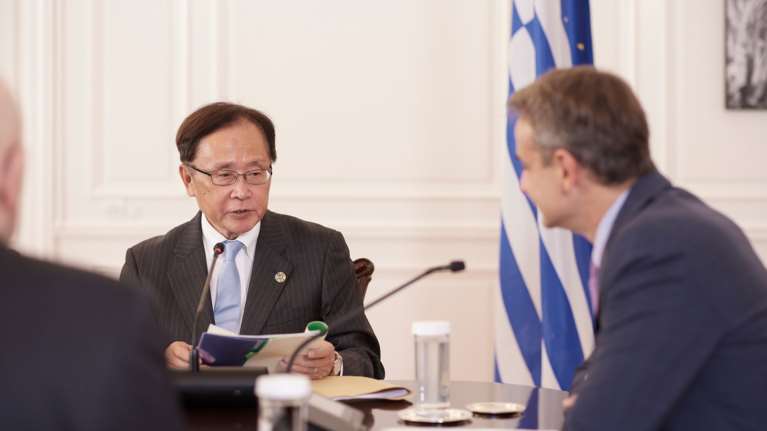 Συνάντηση Μητσοτάκη με αντιπροσωπεία μεγάλων επιχειρήσεων από την Ιαπωνία - Ποιοι συμμετείχαν