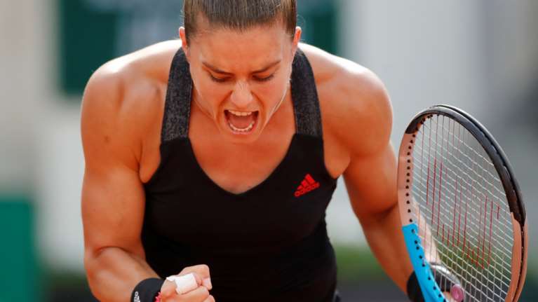 Roland Garros: Θρυλική πρόκριση της Σάκκαρη - Διέλυσε την Κένιν και πέρασε στην 8άδα