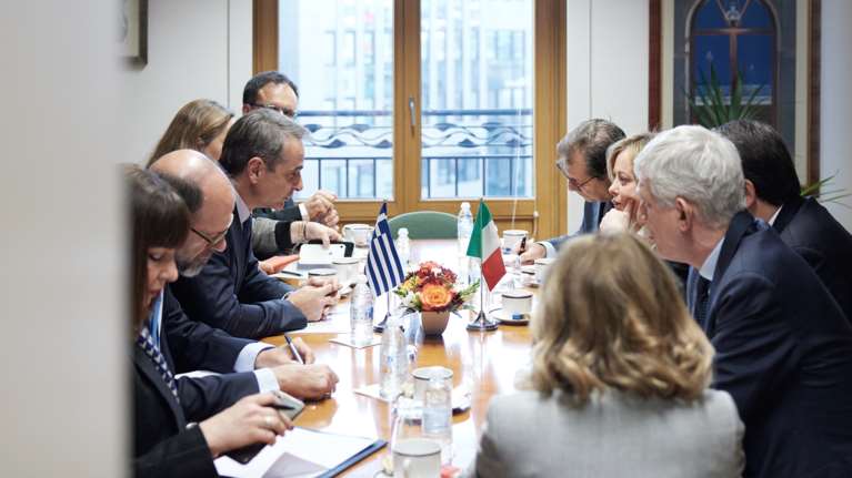 Αισιοδοξία Μητσοτάκη για λύση στο πλαφόν στο φυσικό αέριο τη Δευτέρα