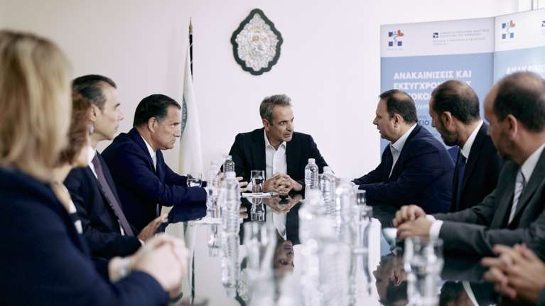 Mητσοτάκης στα ανακαινισμένα επείγοντα του &quot;Αγία Σοφία&quot;: Το νοσοκομείο Παίδων υπόδειγμα συνεργασίας με τον ιδιωτικό τομέα