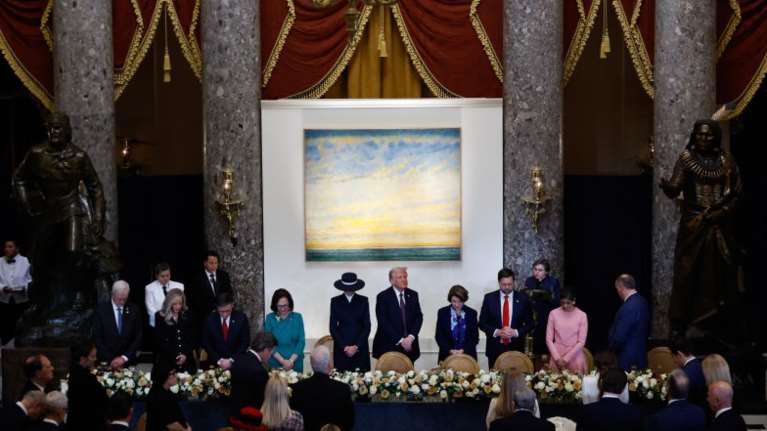 Ορκωμοσία Τραμπ: Το χρυσό γεύμα στο Κογκρέσο μετά την τελετή - Ποιοι μεγιστάνες έδωσαν το παρών [εικόνες]