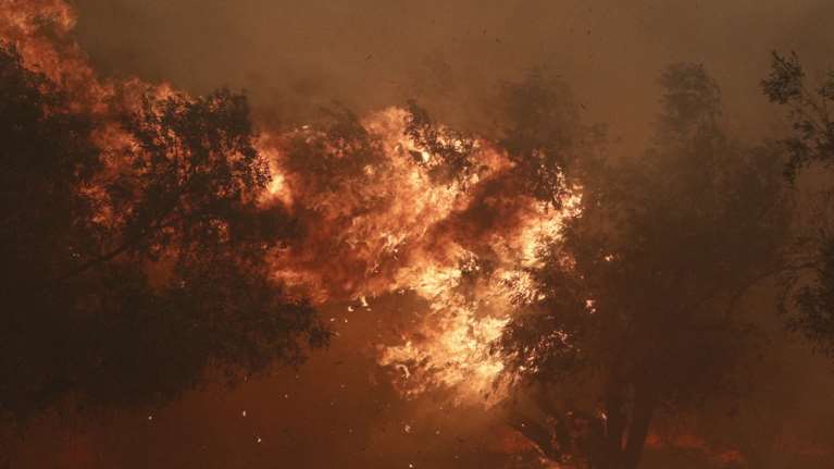 Υπό έλεγχο η φωτιά στο Λαύριο Αττικής: Αμεση η επέμβαση της Πυροσβεστικής