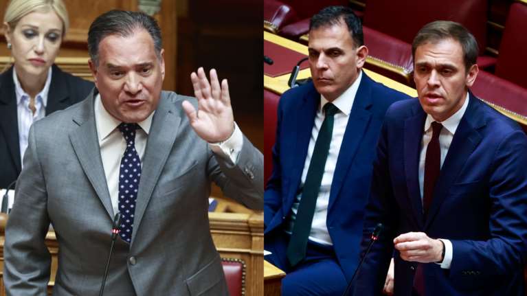 &quot;Αρπάχτηκαν&quot; Μάντζος - Γεωργιάδης: &quot;Έχετε μπλέξει τη Βουλή με τον εθνικό κήπο και νομίζετε ότι με το ΠΑΣΟΚ θα κάνετε περίπατο&quot;