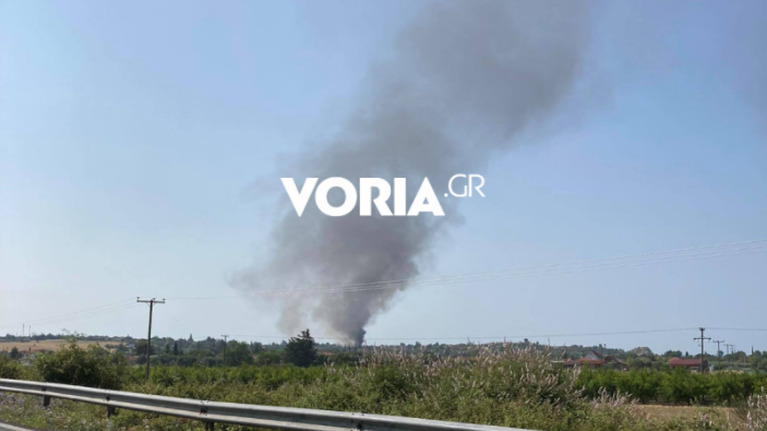 Χαλκιδική: Κάηκε σπίτι στη Βεργιά από φωτιά σε ξερά χόρτα και σκουπίδια