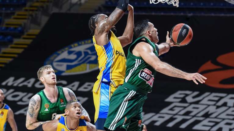 Euroleague: Έμπλεξε για τα καλά ο Παναθηναϊκός, ήττα από τη Μακάμπι και 1-2