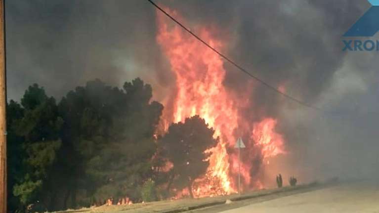 Συναγερμός για μεγάλη φωτιά στις Σάπες Ροδόπης - Εκκενώνεται οικισμός [Εικόνες-Βίντεο]