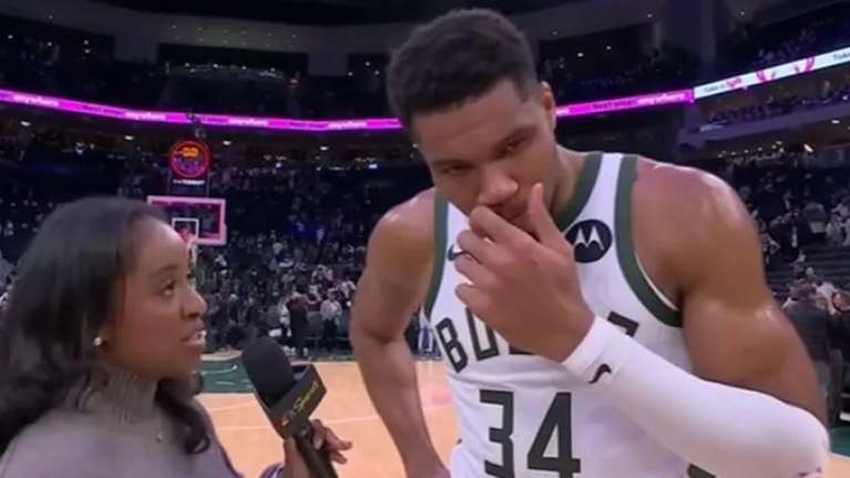 Ο Γιάννης Αντετοκούνμπο μίλησε Ελληνικά στο NBC μετά τη νίκη επί των Νικς [βίντεο]