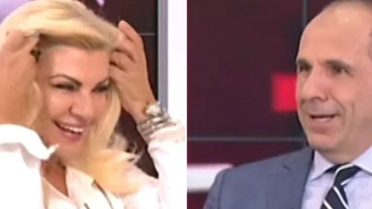 Η ατάκα Γεραπετρίτη στην ΕΡΤ που προκάλεσε αμηχανία στη Βάλια Πετούρη- Θα προτιμούσα να μην ήμουν μαζί σας αλλά...