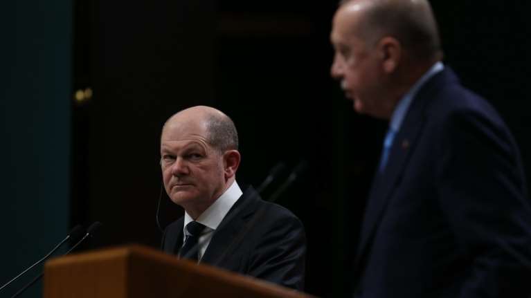 Ο Σολτς είναι &quot;πολύ εκνευρισμένος&quot; με τον Ερντογάν - Ενοχλημένος με την Τουρκία και τον Οργανισμό Συνεργασίας της Σαγκάης