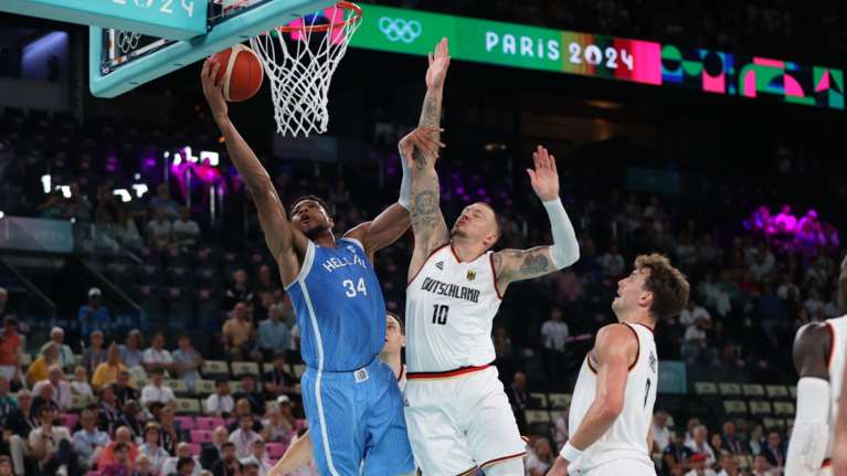 Ολυμπιακοί Αγώνες 2024: Η Εθνική κόντραρε τη Γερμανία αλλά στο τέλος λύγισε και έχασε με 76-63