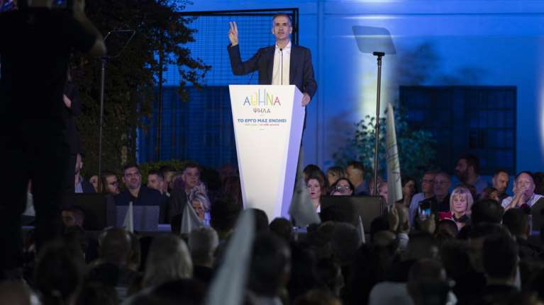 Κώστας Μπακογιάννης: &quot;Η Αθήνα έχει ανάγκη από καθαρή εντολή- Για εμένα δεν είναι σκαλοπάτι, ούτε πόρτα&quot;