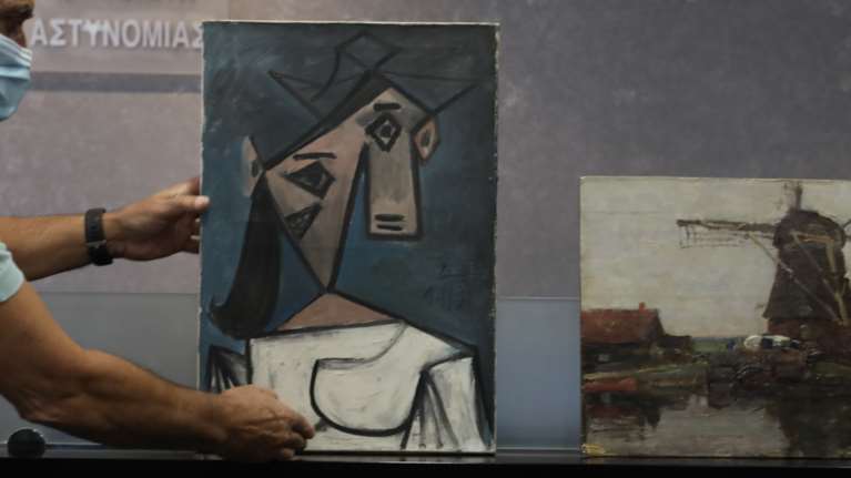 &quot;Η ληστεία του αιώνα&quot;: Οι πρώτες εικόνες των έργων των Πικάσο και Μοντριάν - Πώς οι Αρχές εντόπισαν τους πίνακες