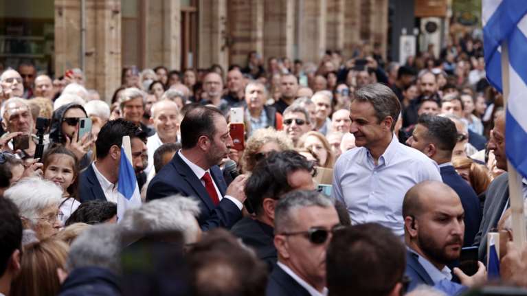 Μητσοτάκης από Χίο: Σηκώνουμε το γάντι της πρόκλησης - Η πολιτική σταθερότητα είναι το μεγάλο ζητούμενο των ευρωεκλογών