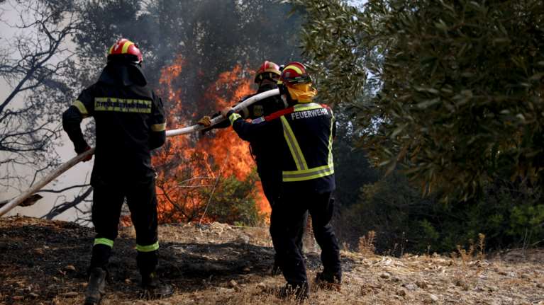 Φωτιά στην Ανατολική Μάνη: Μάχη με τις αναζωπυρώσεις - Κινδύνευσαν Γέρμα και Σκαμνάκι [εικόνες]