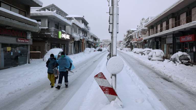 Meteo: Πολικές θερμοκρασίες στα κεντρικά και βόρεια – Στους -16,5 °C η θερμοκρασία στoν Νέο Καύκασο