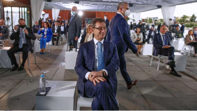 Εγκαίνια Pfizer - Συγκίνηση Μπουρλά για τη Θεσσαλονίκη: &quot;Είμαι γεμάτος αναμνήσεις από την πόλη&quot;