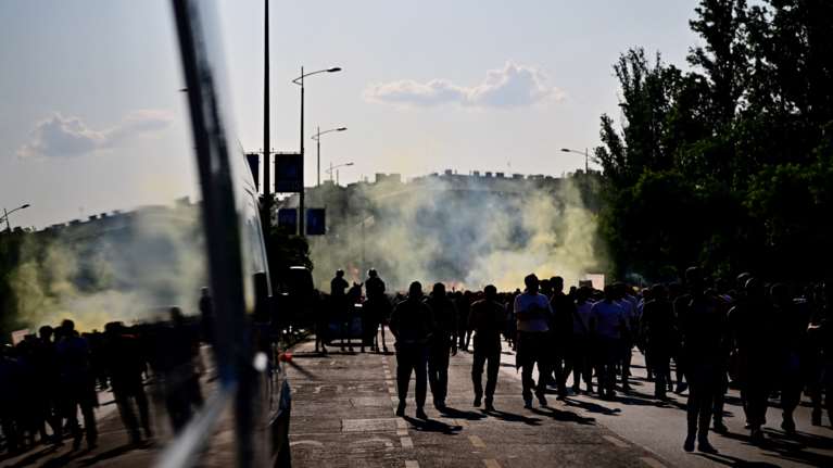 Europa League: Πεδίο μάχης η Βουδαπέστη πριν τον τελικό - Επεισόδια με οπαδούς άλλων ομάδων [Εικόνες]