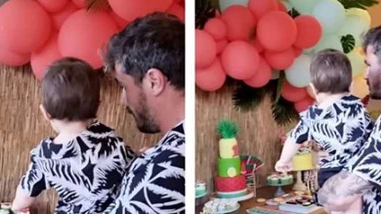 Πετρετζίκης: Το... λαχταριστό πάρτι γενεθλίων του γιου του - Η matchi matchi εμφάνιση &amp; η exotic διακόσμηση [εικόνες]