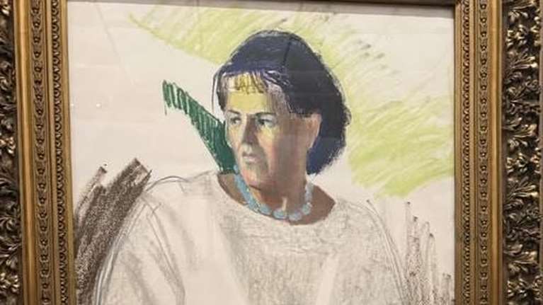 Πάρτι στα social media με το πορτρέτο της Αννας Παναγιωταρέα στην Πινακοθήκη: &quot;Σύντομα να έχουμε και Πορτοσάλτε&quot;