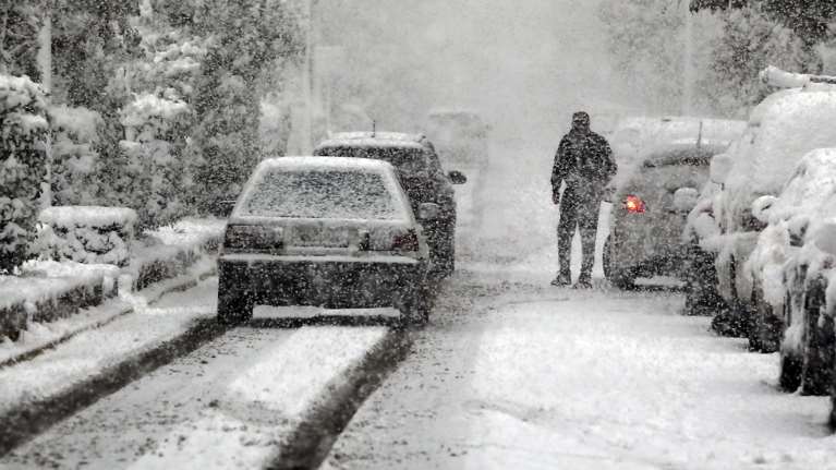 Κακοκαιρία "Ελπίς": Αγριεύει ο χιονιάς τις επόμενες ώρες και στην Αττική - Πυκνό χιόνι και αύριο - Αναλυτικά η πρόγνωση