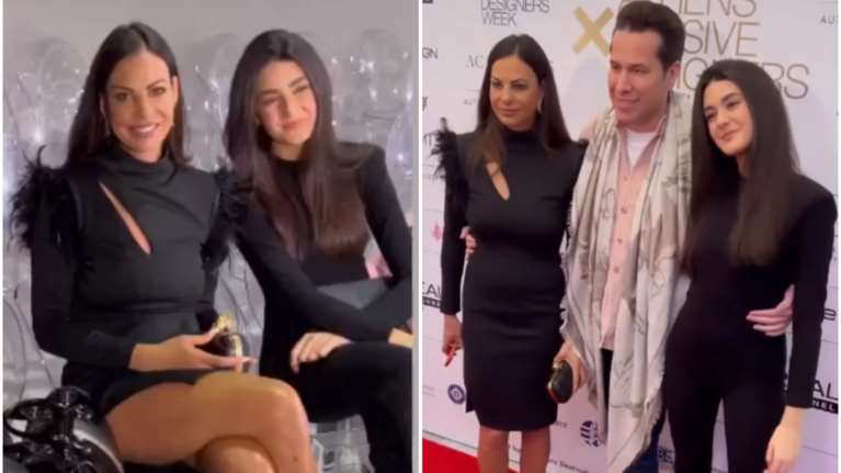 Μάιρα Κούγια: Η 17χρονη πανύψηλη κόρη του Κούγια και της Βατίδου με ολόσωμο total black look