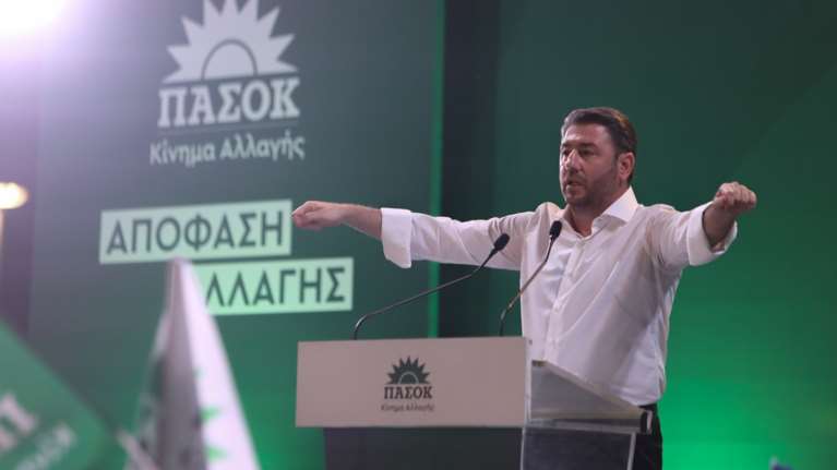 Ανδρουλάκης στο Θησείο: &quot;Μάχη του ΠΑΣΟΚ για να υπάρχει ισχυρή αξιόπιστη αντιπολίτευση απέναντι στη κυβέρνηση της ΝΔ&quot;