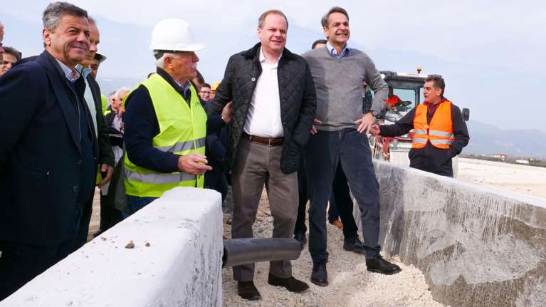 Μητσοτάκης στα Τρίκαλα: Στο τέλος του 2023 θα παραδοθεί το τμήμα του Ε65 από Τρίκαλα μέχρι Καλαμπάκα