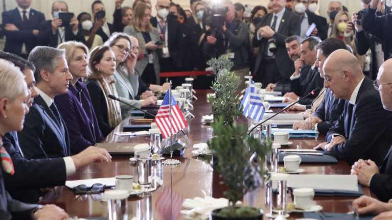 Στρατηγικός Διάλογος Ελλάδας - ΗΠΑ: Σεβασμός στα κυριαρχικά δικαιώματα, F-35 και ενέργεια - Το κοινό ανακοινωθέν