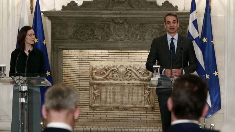 Μητσοτάκης: Ενημέρωσα τον Στόλτενμπεργκ για τις τουρκικές προκλήσεις στο Αιγαίο